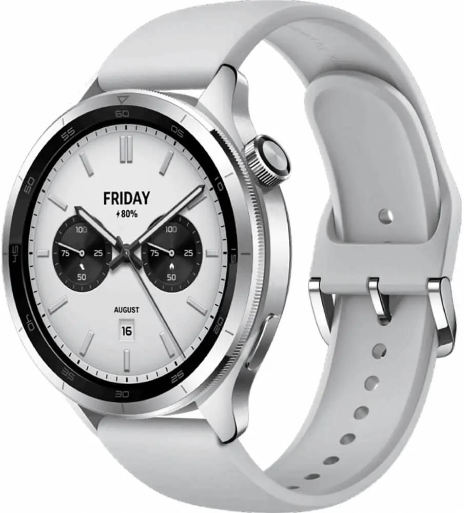Смарт-часы Xiaomi Watch S4,  47мм,  1.43",  серый/серебристый [bhr9197gl]